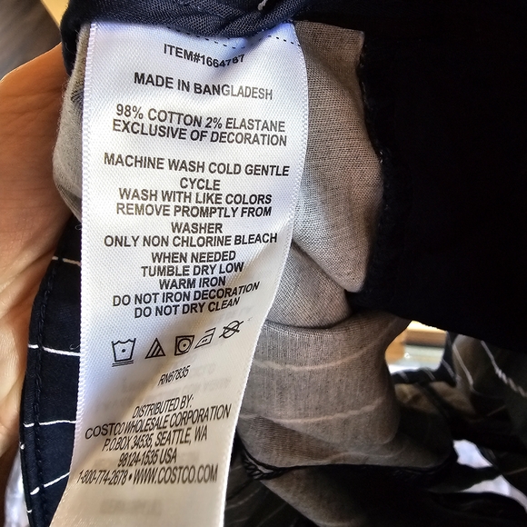 Nautica Pinstripe Shorts - Picture 6 of 7